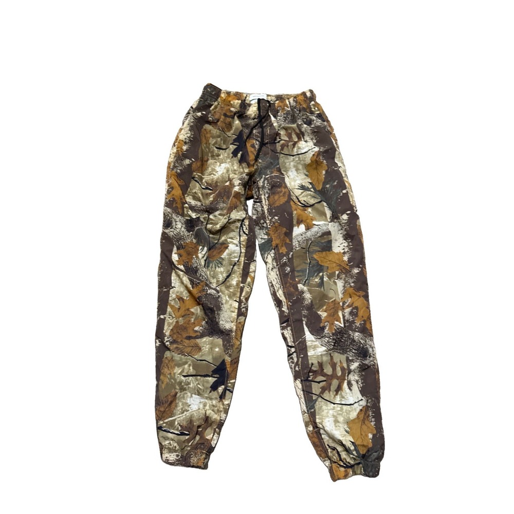 Urban Outfitters Women's Green Camouflage Y2K Skater Pants Size Small Gym Street